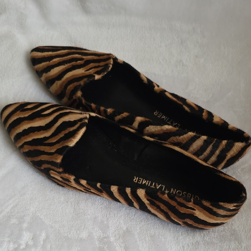 Gibson Latimer Women's Animal Print Flats